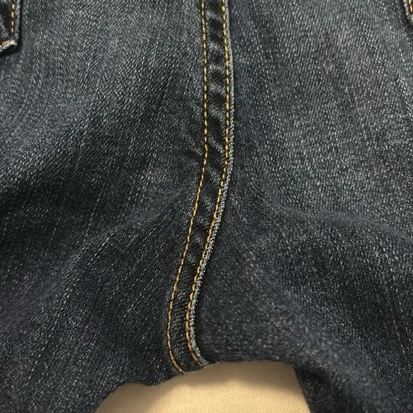 rag & bone Collette Capri jeans SZ 30 distressed dark rinse skinny leg soft - Picture 12 of 13